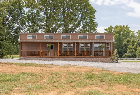 Mohawk modular home wood siding